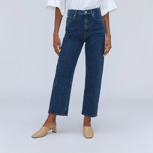 Everlane Way High Jean in vintage indigo